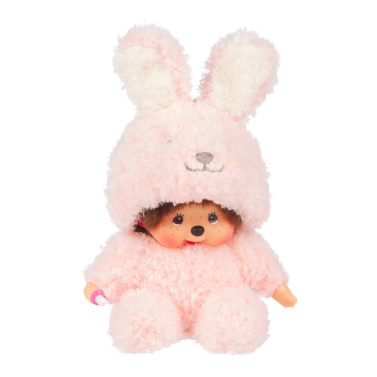 Monchhichi Sitting Fluffy Bunny Plush Doll Toy 5758