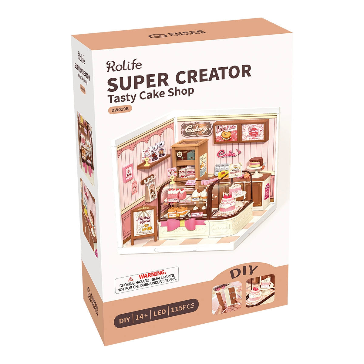 Tasty Cake Shop - DIY Miniature House 4194