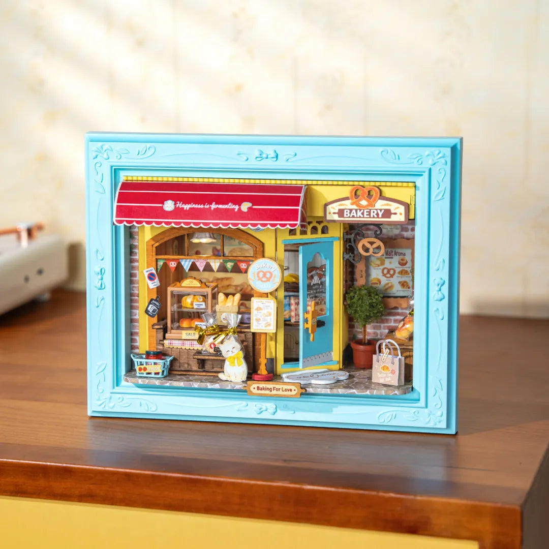 Fluffy Cat Bakery - 3D Wooden Puzzle 6761