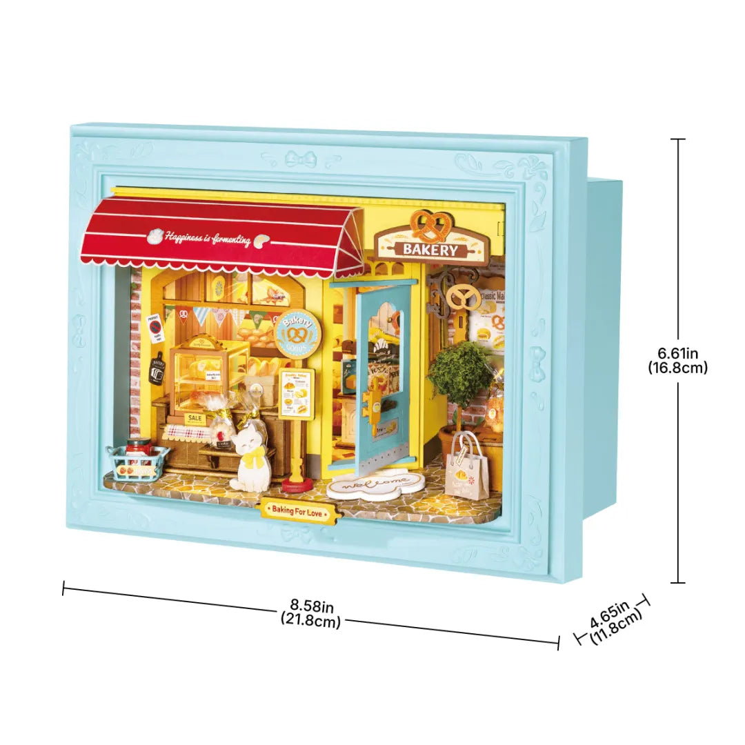 Fluffy Cat Bakery - 3D Wooden Puzzle 6761
