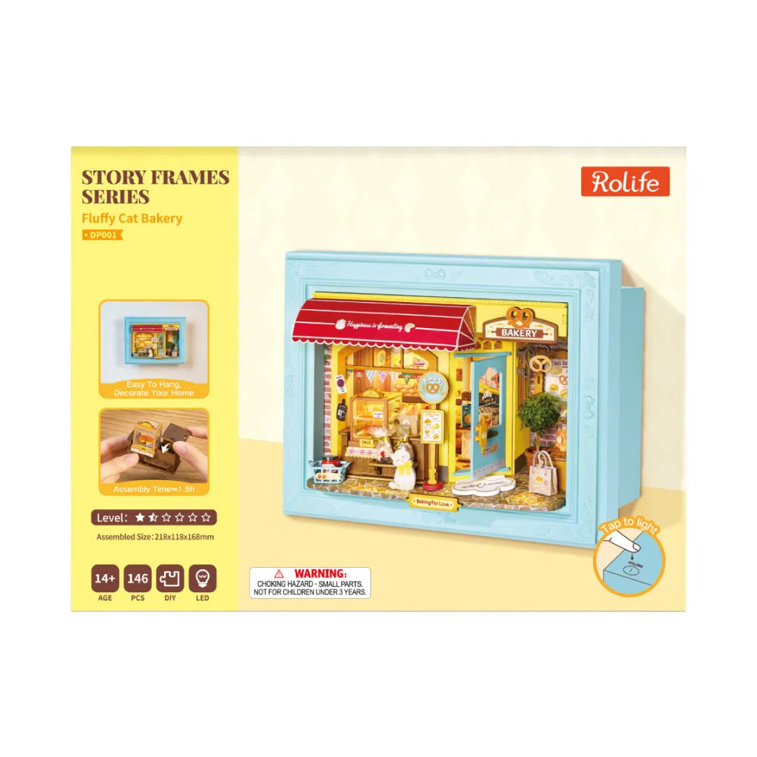 Fluffy Cat Bakery - 3D Wooden Puzzle 6761