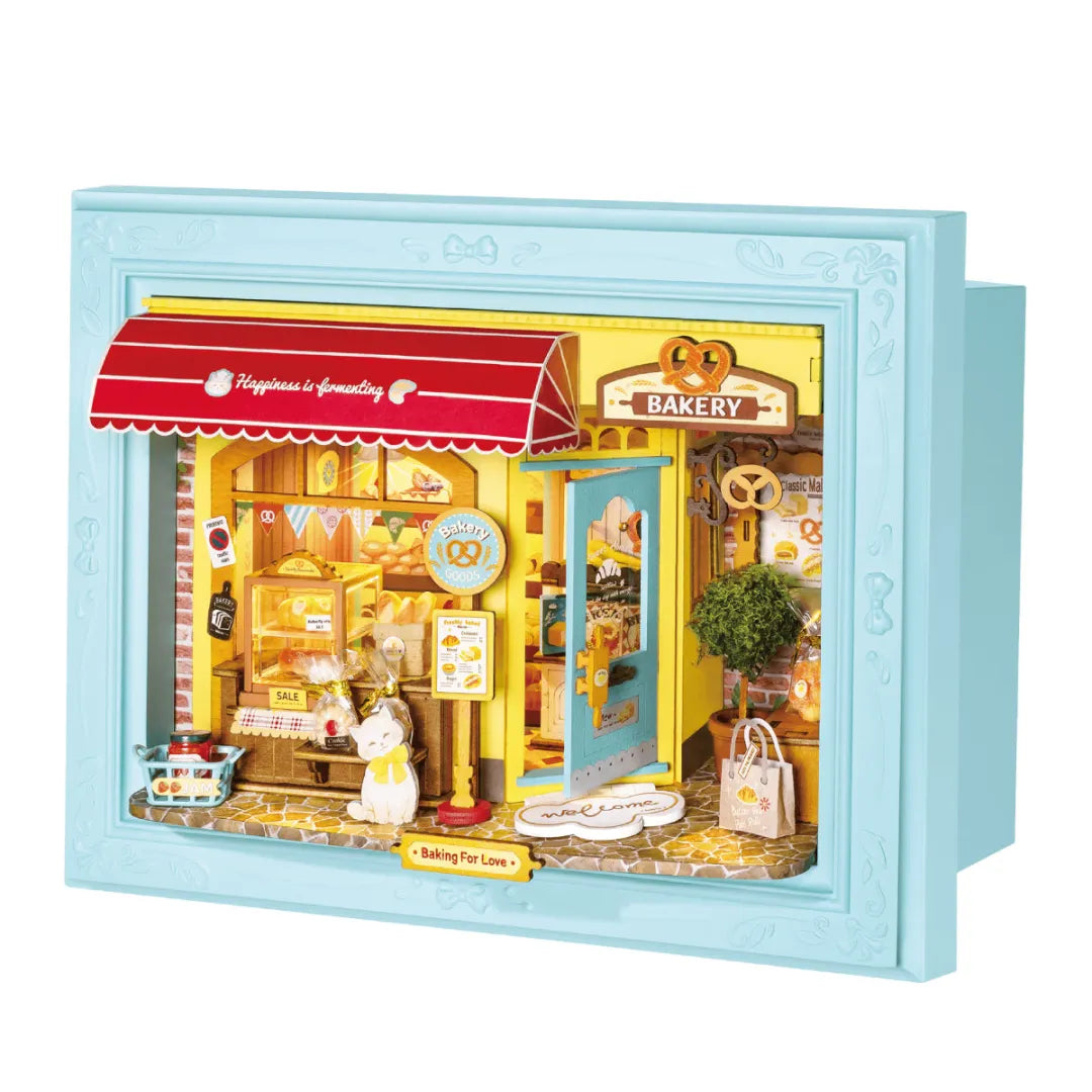 Fluffy Cat Bakery - 3D Wooden Puzzle 6761