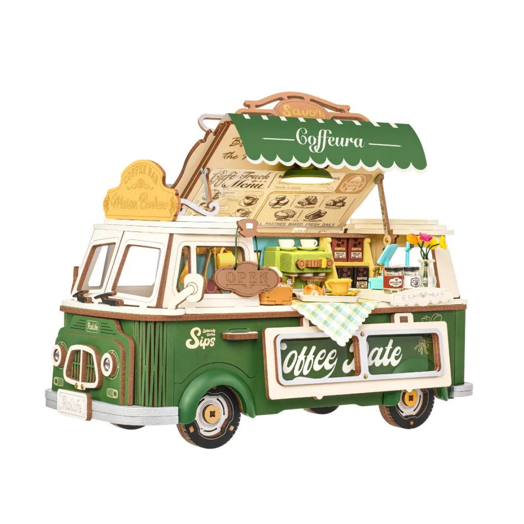 Leo's Coffee Truck - 3D Wooden Puzzle 7188