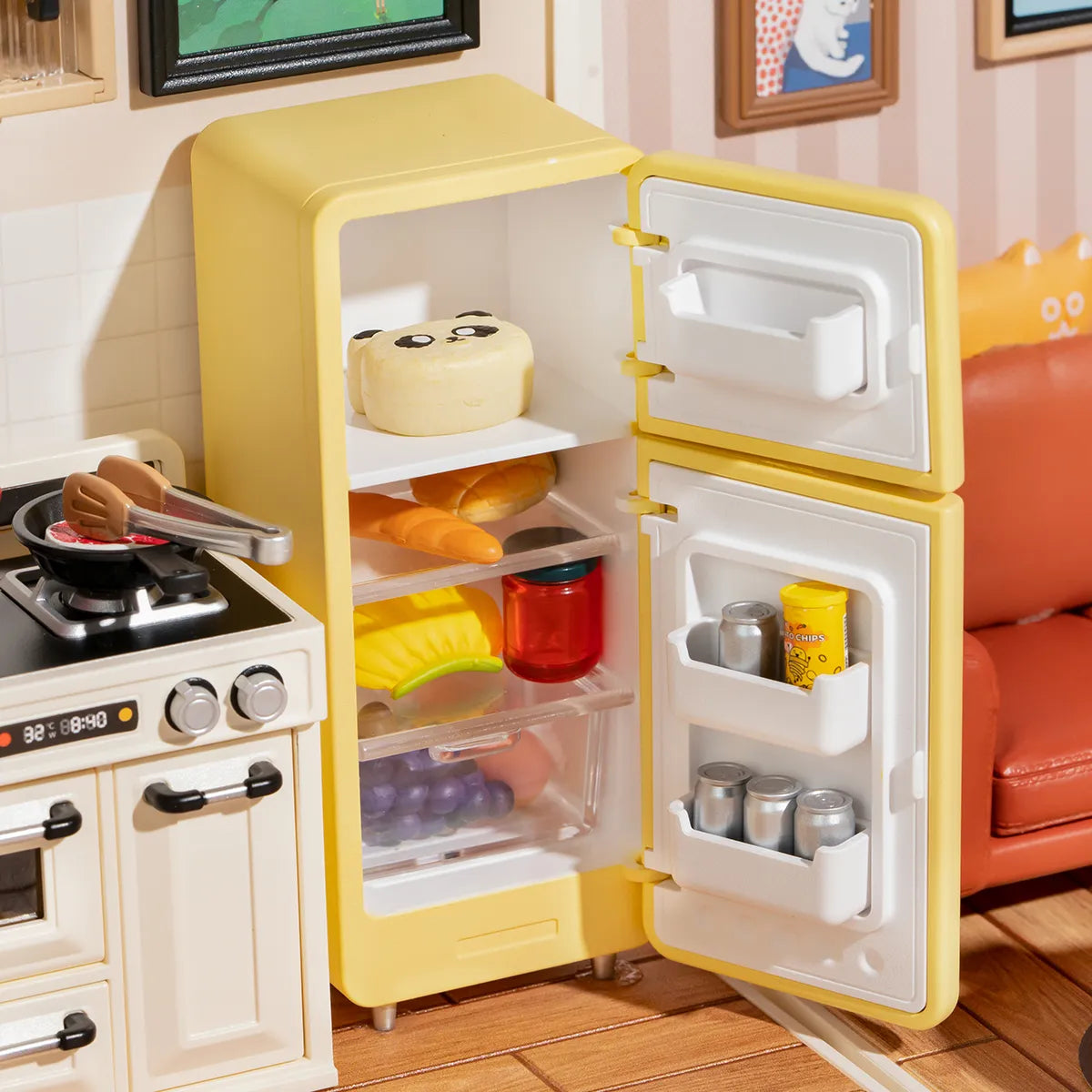 Happy Meals Kitchen - DIY Miniature House 9176