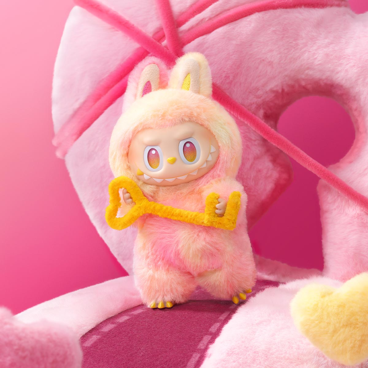 THE MONSTERS Big into Energy Series Labubu Vinyl Plush Pendant Blind Box 1929