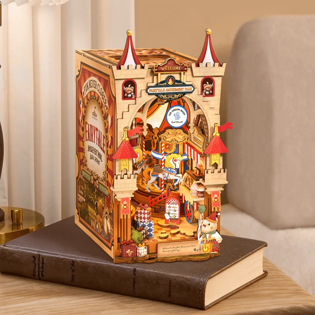 Fairytale Amusement Park - Book Nook Shelf Insert 6976