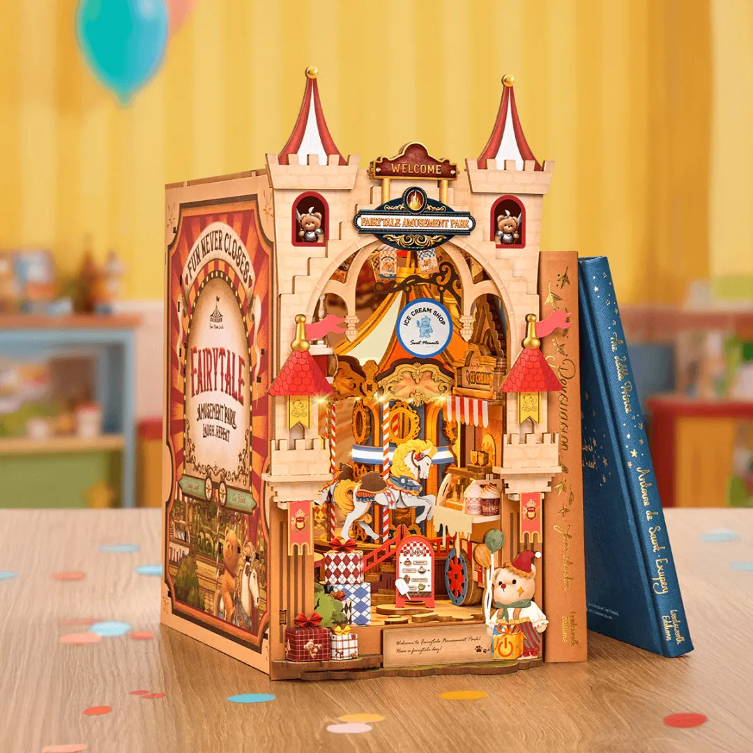 Fairytale Amusement Park - Book Nook Shelf Insert 6976
