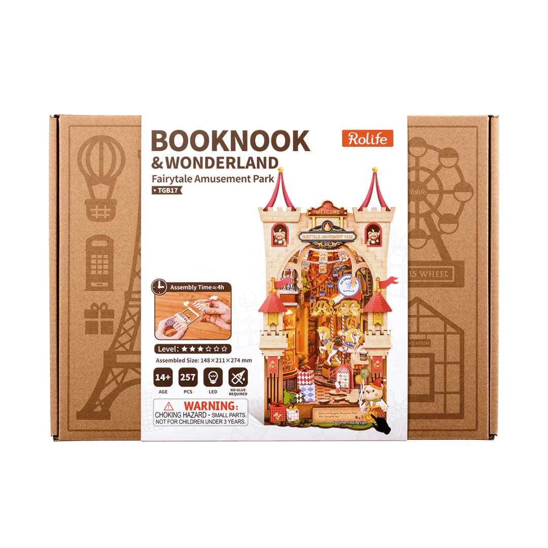 Fairytale Amusement Park - Book Nook Shelf Insert 6976
