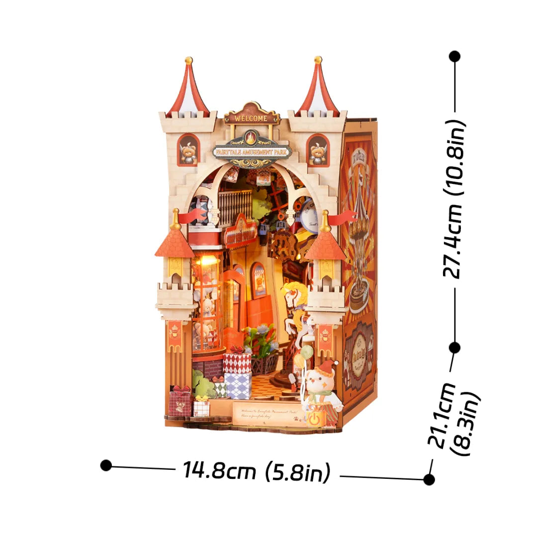 Fairytale Amusement Park - Book Nook Shelf Insert 6976