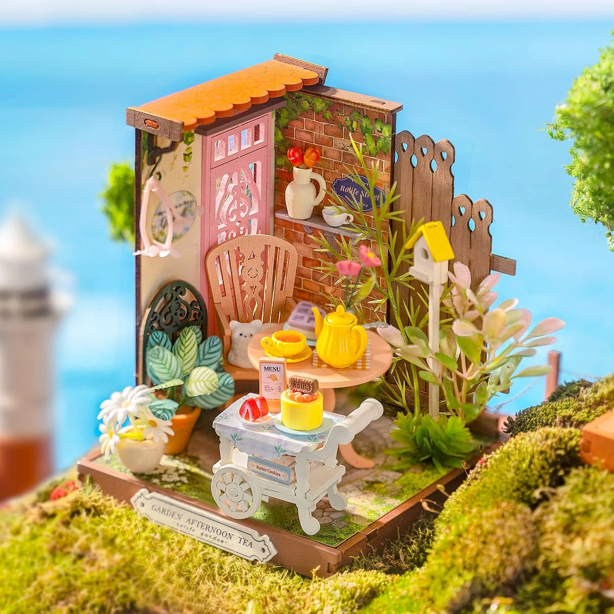 Fancy Tea Yard - DIY Miniature House 1018