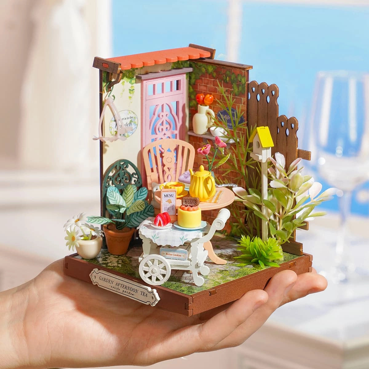 Fancy Tea Yard - DIY Miniature House 1018