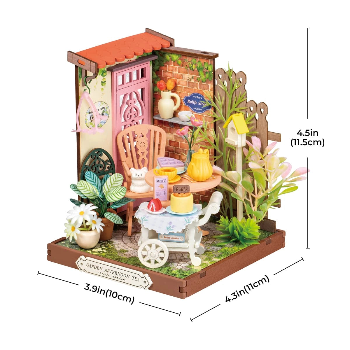 Fancy Tea Yard - DIY Miniature House 1018