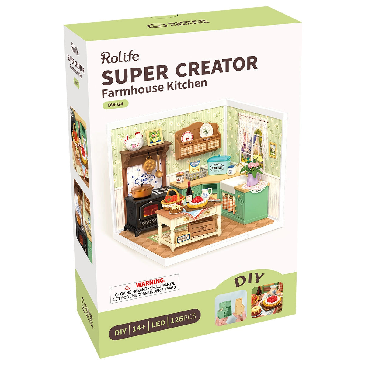 Farmhouse Kitchen - DIY Miniature House 5276