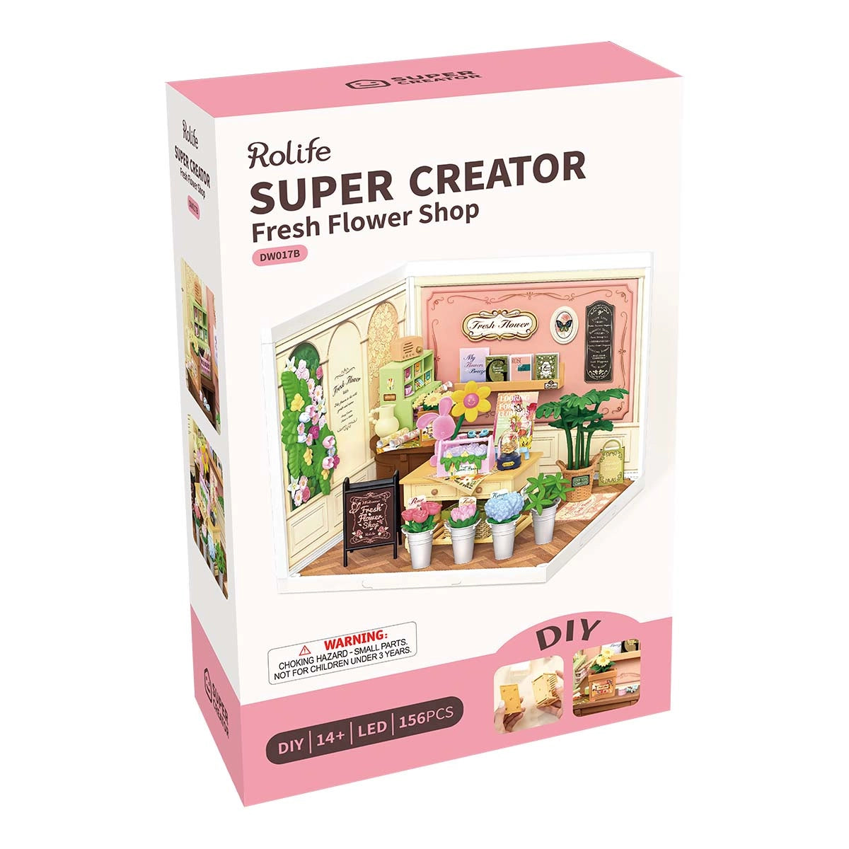 Fresh Flower Shop - DIY Miniature House 4170