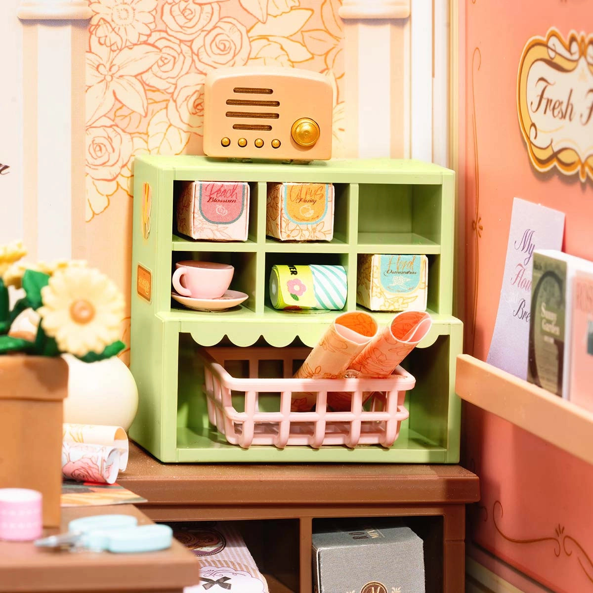 Fresh Flower Shop - DIY Miniature House 4170