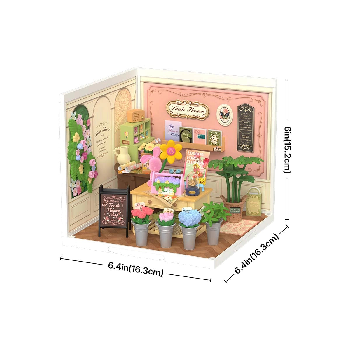 Fresh Flower Shop - DIY Miniature House 4170