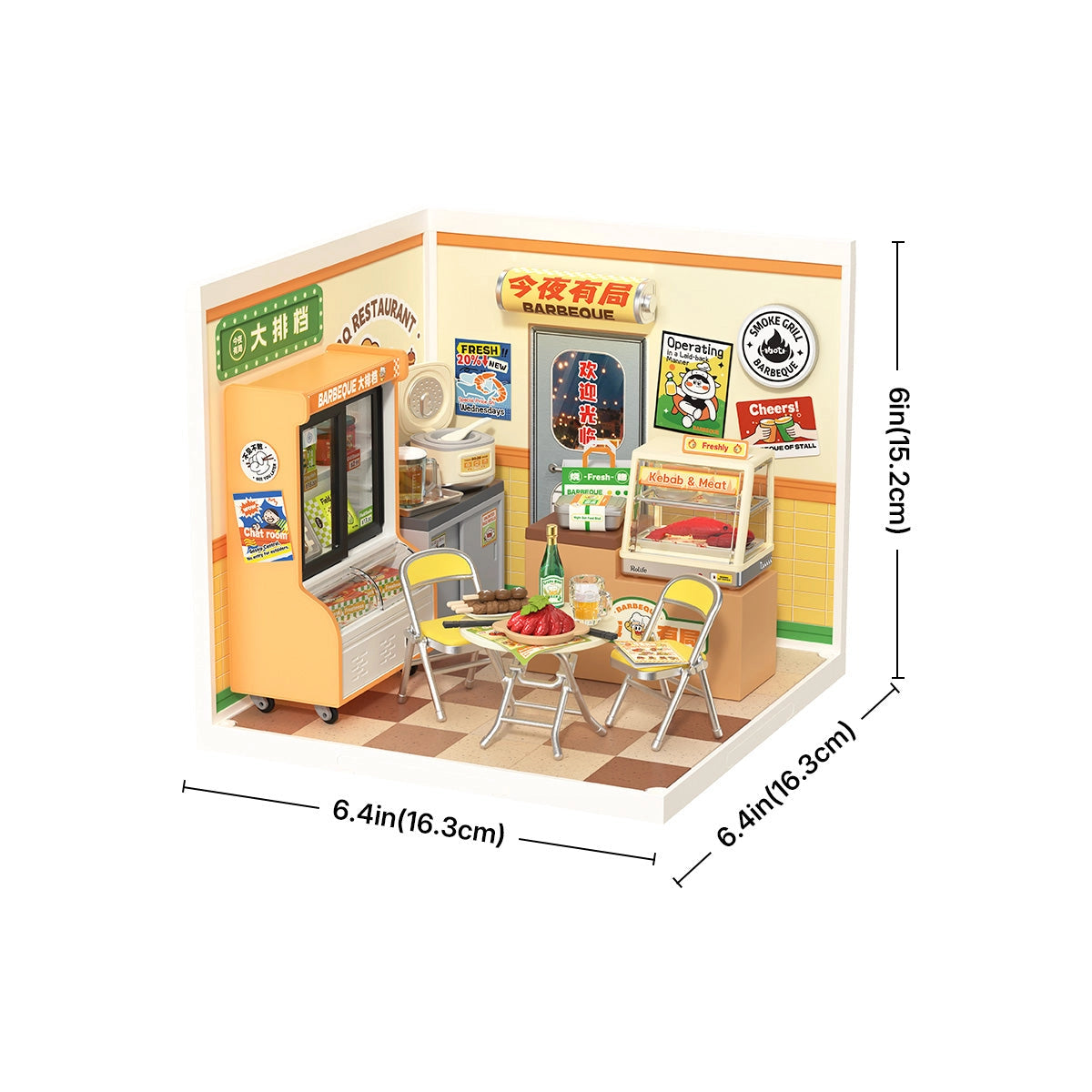 Night Out Food Stall - DIY Miniature House