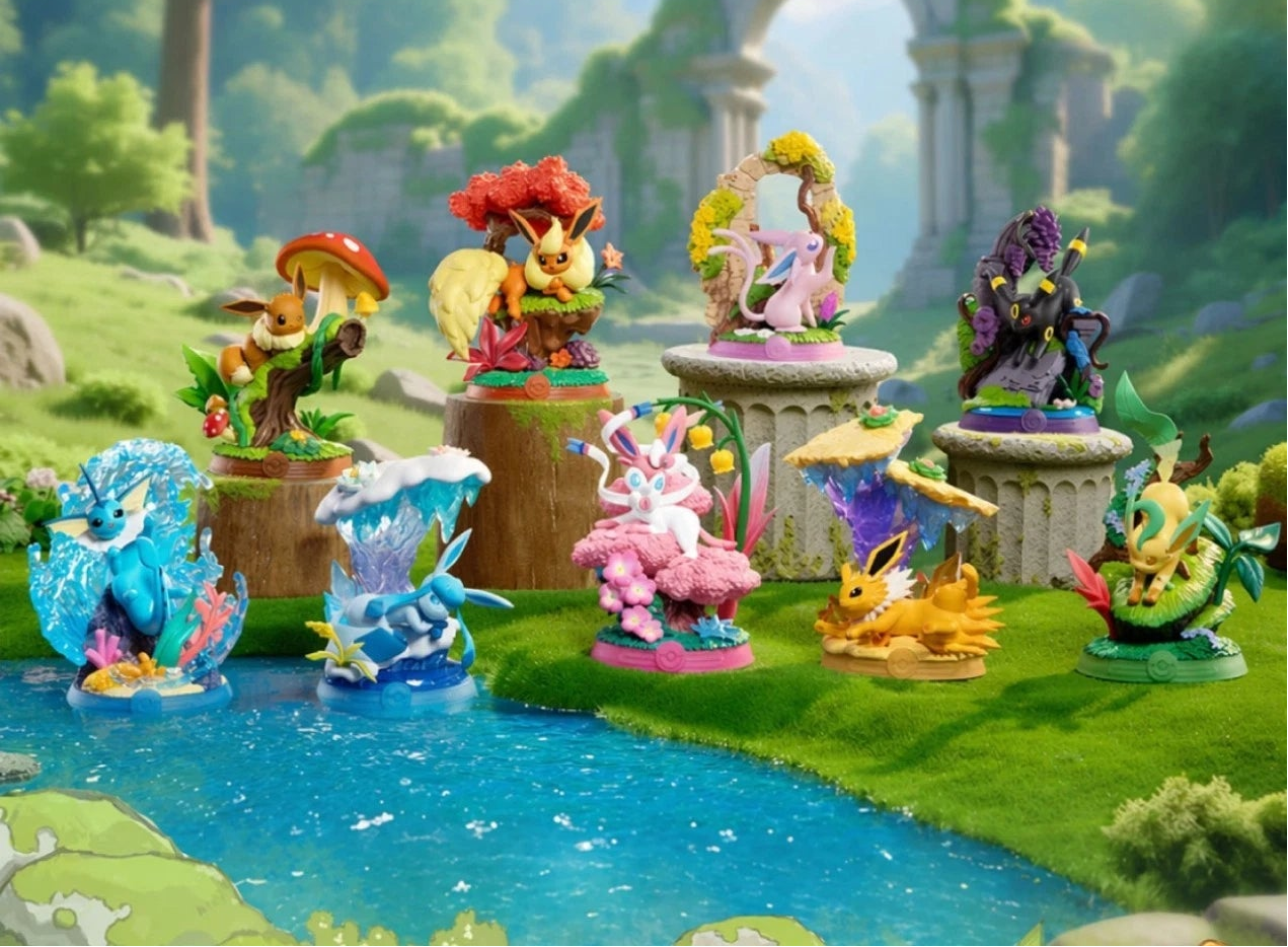 Funism Pokémon Relaxing Eevee Series Figures Blind Box 3469
