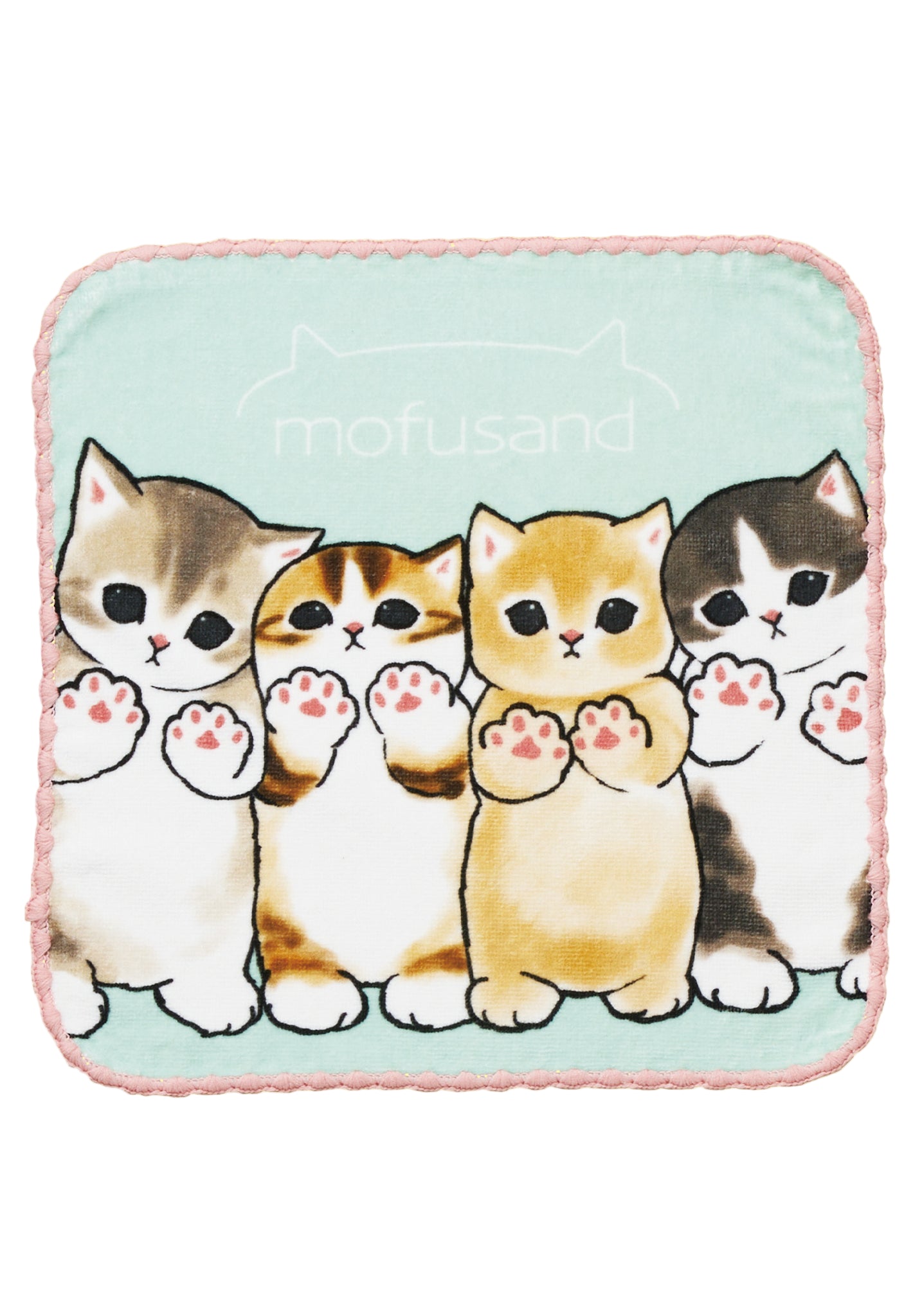 Mofusand Charm Towel (Friends) 9651