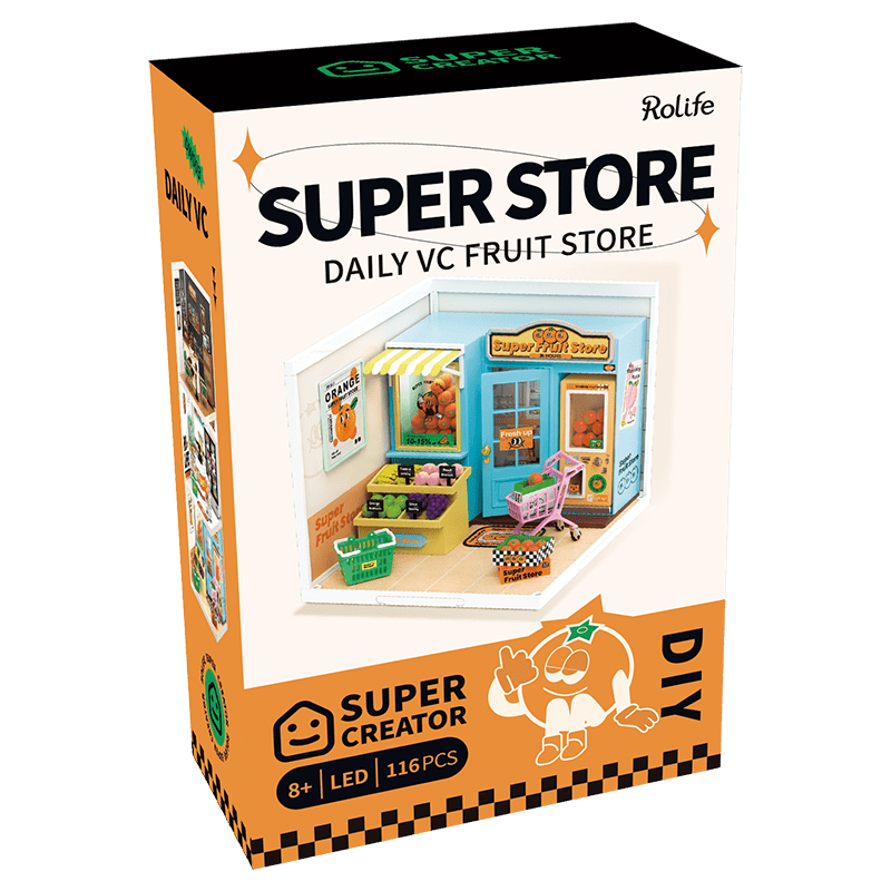 Daily VC Fruit Store - DIY Miniature House 8100