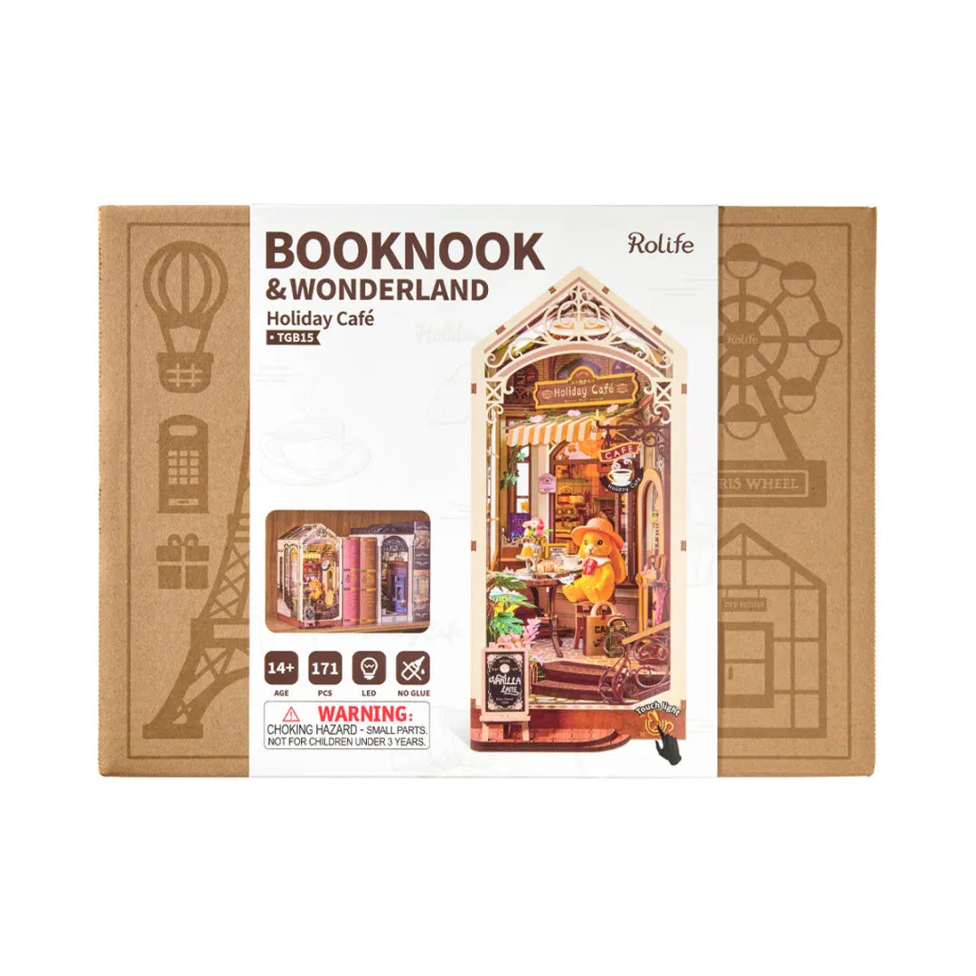 Holiday Cafe - Book Nook Shelf Insert 6167
