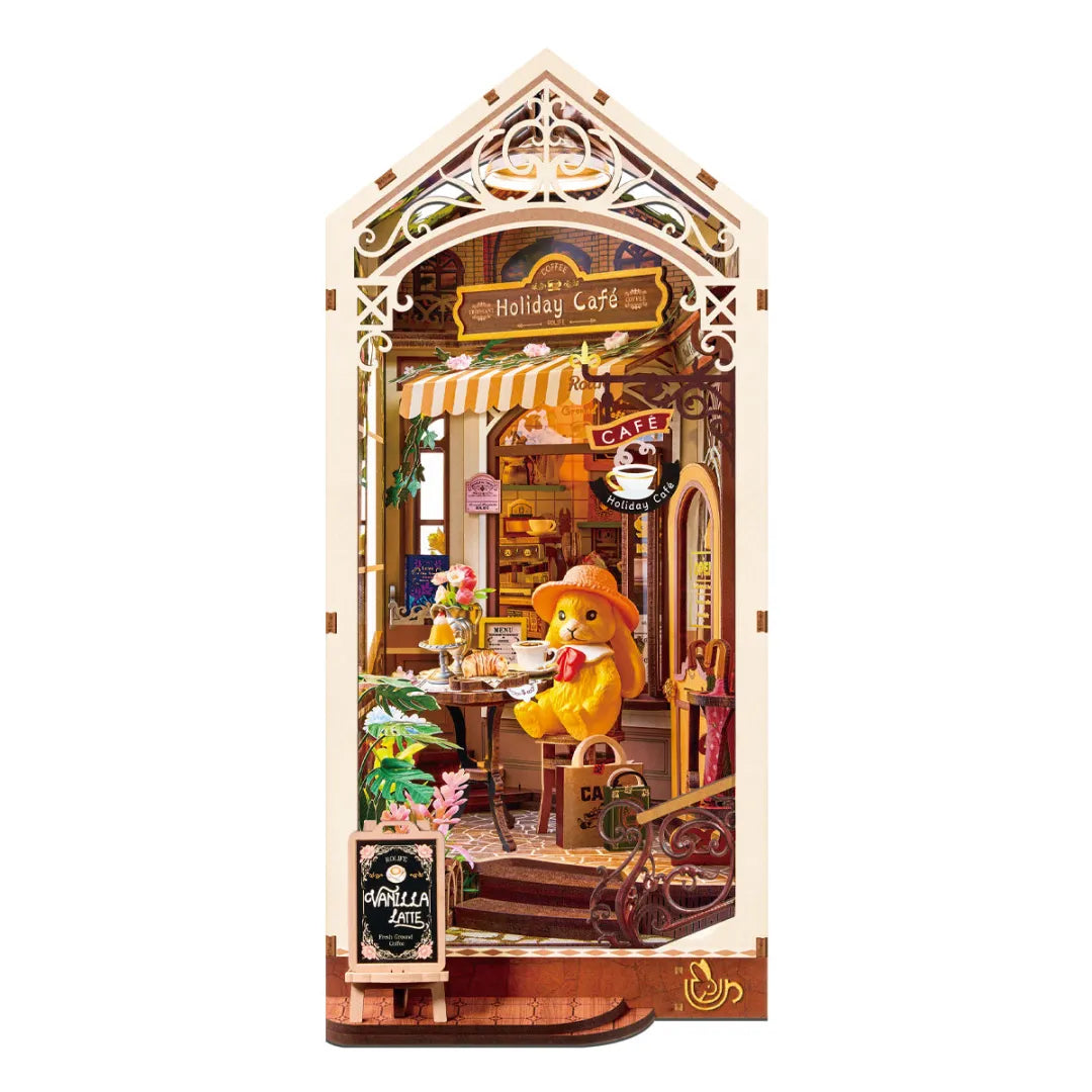 Holiday Cafe - Book Nook Shelf Insert 6167