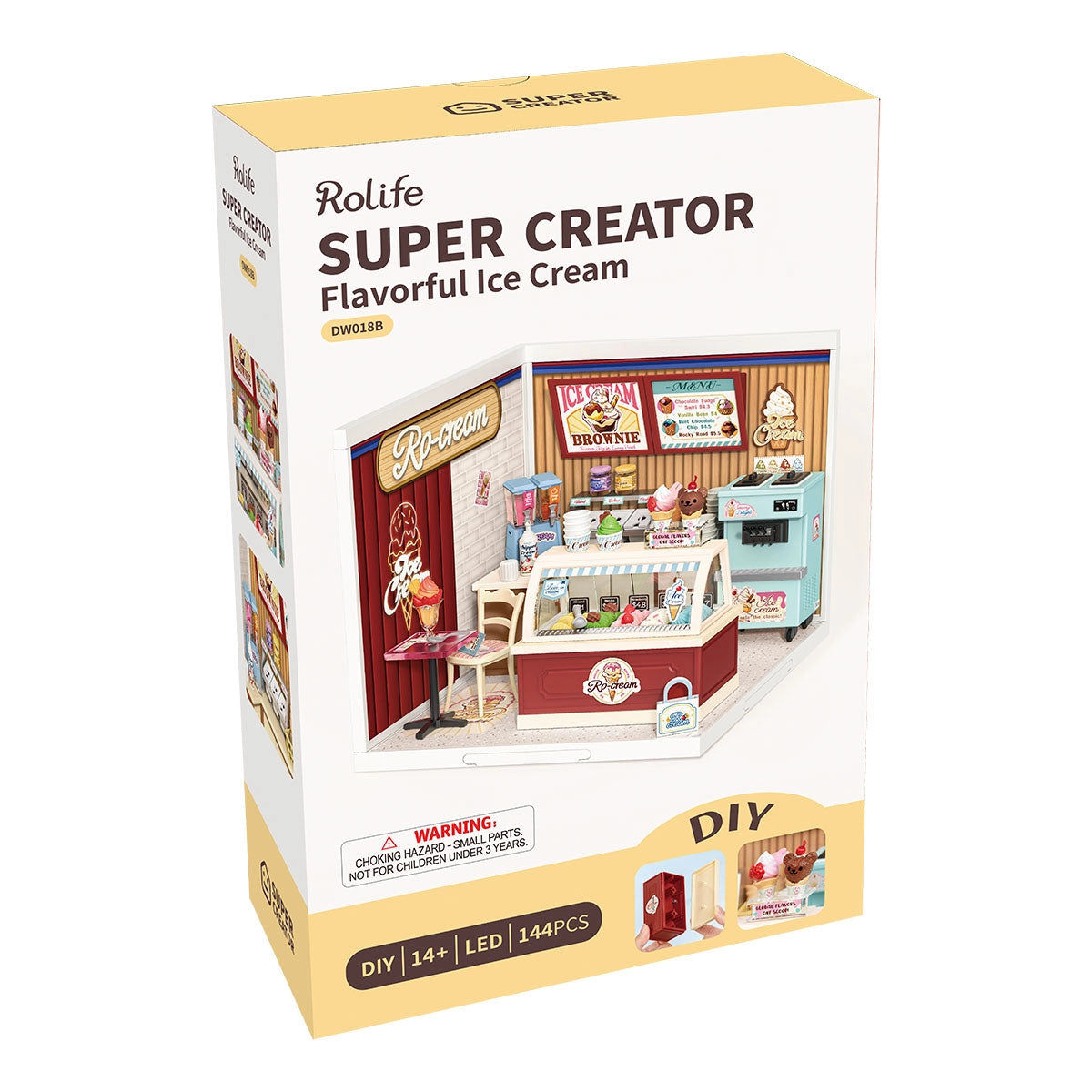 Flavorful Ice Cream - DIY Miniature House 4187