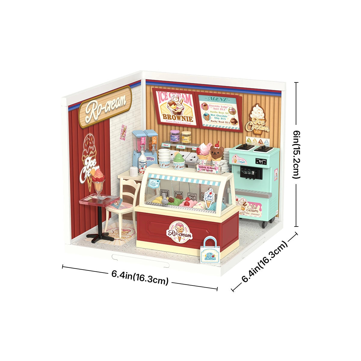 Flavorful Ice Cream - DIY Miniature House 4187