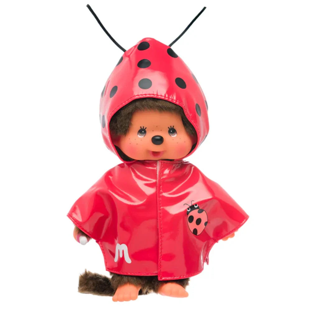 Monchhichi Ladybug Raincoat Plush 4385
