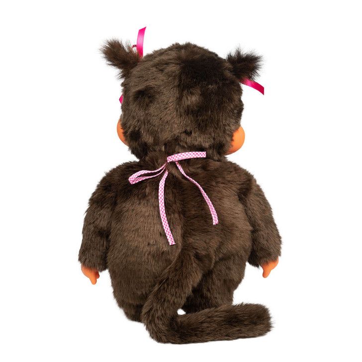 Monchhichi 18 Inch Large Classic Pink Girl Plush Doll Toy 5535