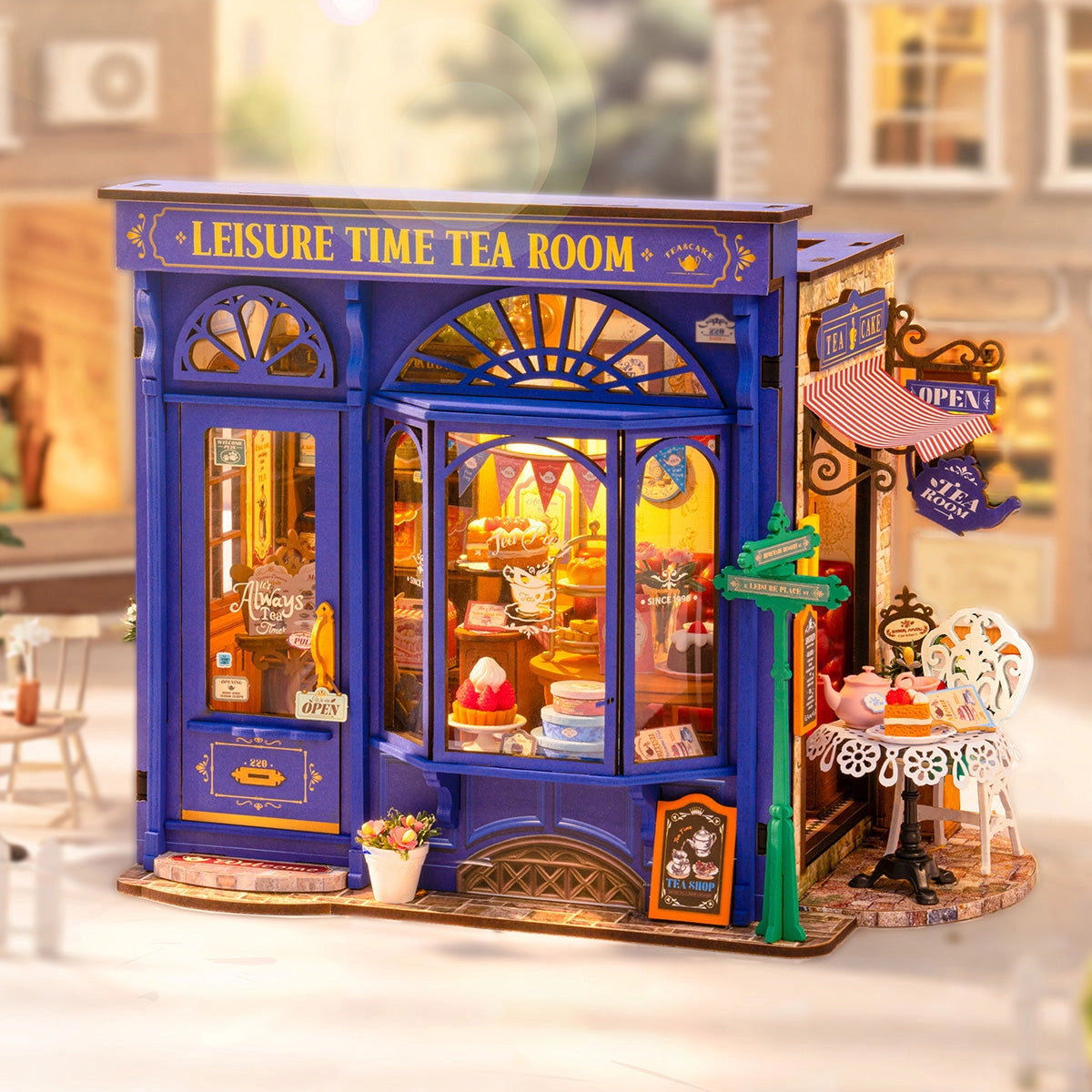 Leisure Time Tea Room - DIY Miniature House 3197