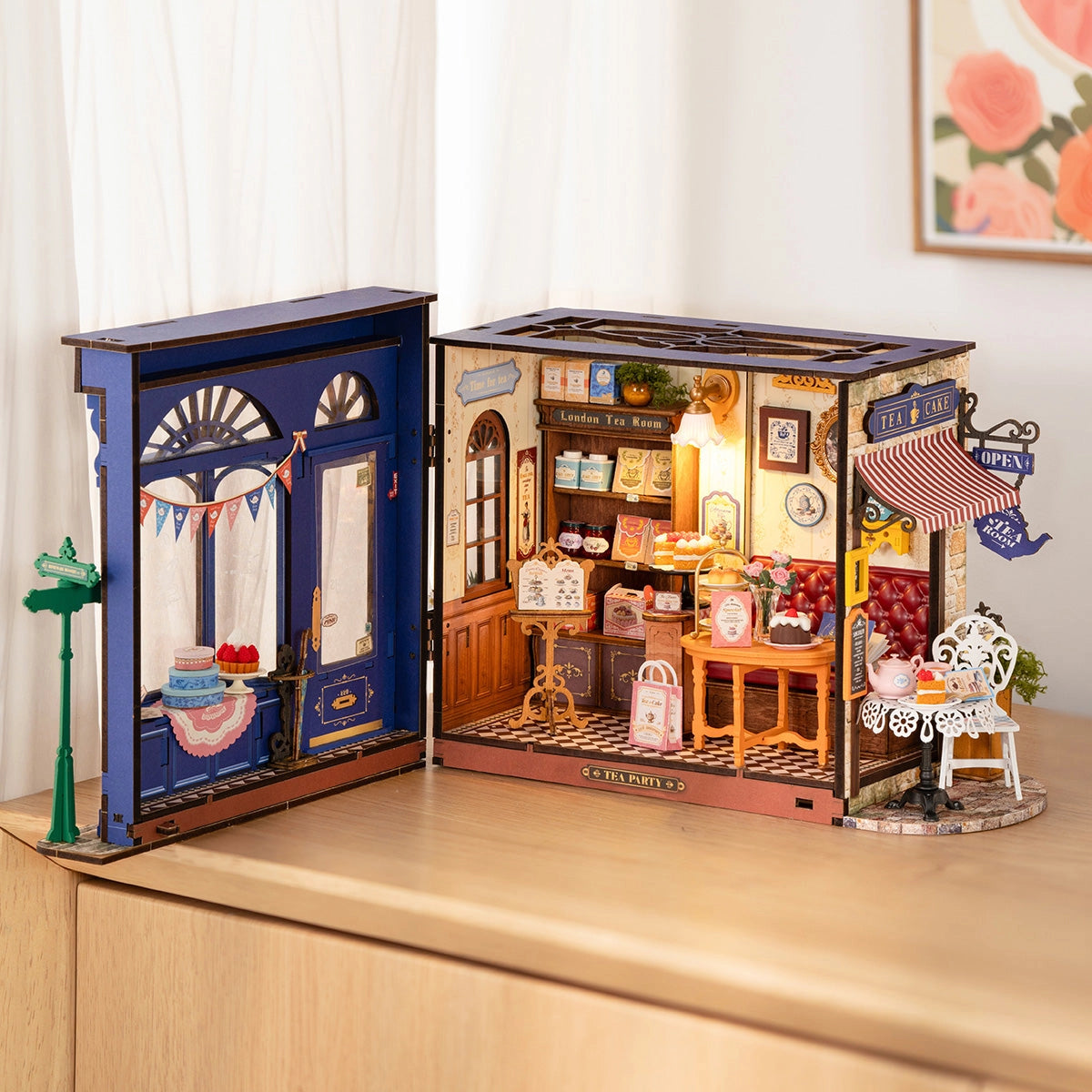 Leisure Time Tea Room - DIY Miniature House 3197
