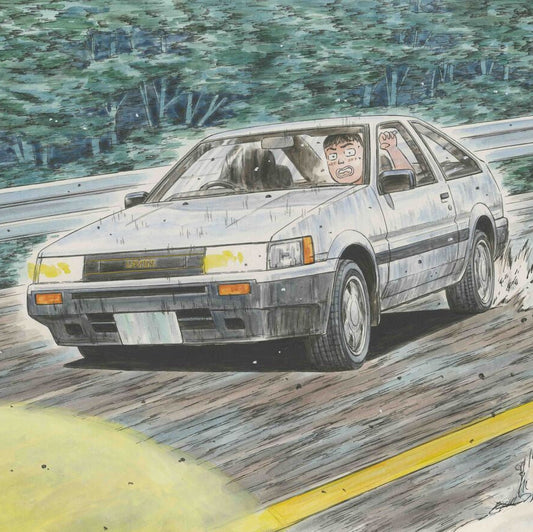 Initial D AE85 Levin Itsuki Takeuchi Build Kit 3893