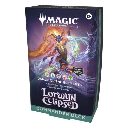 Magic The Gathering Lorwyn Eclipsed Commander Deck - Dance of the Elements 6278