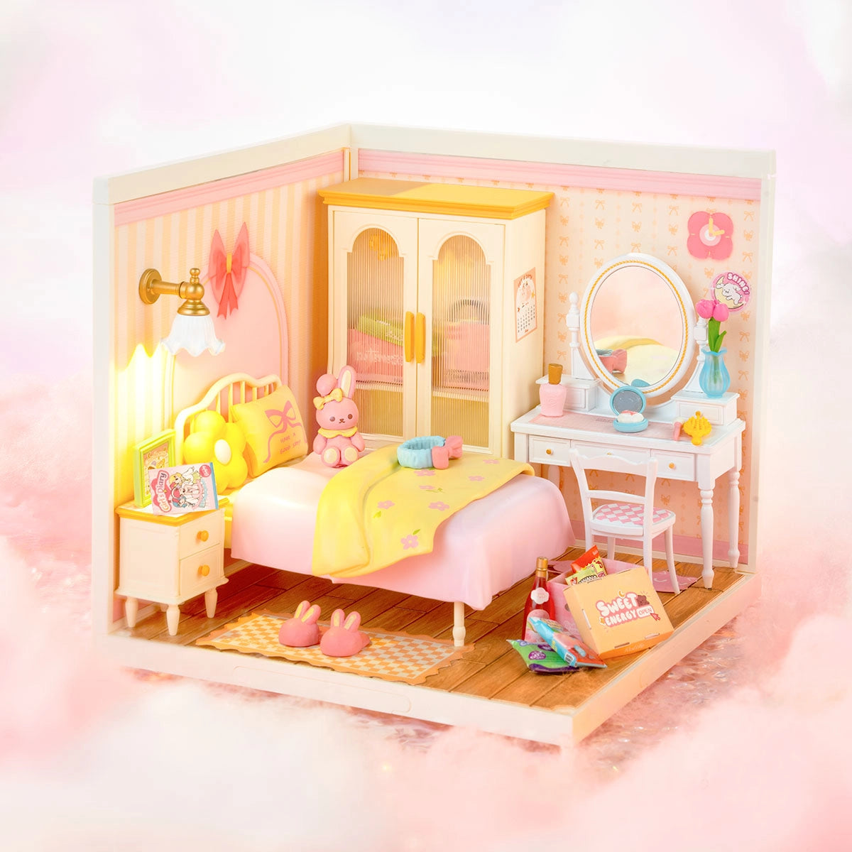 Lovely Pink Bedroom - DIY Miniature House 2169