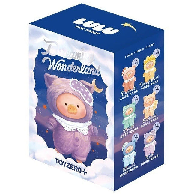 Lulu The Piggy Dreaming Wonderland Series Vinyl Face Plush Pendant Blind Box 1179