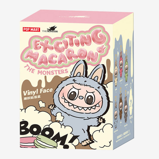 THE MONSTERS Exciting Macaron Labubu Vinyl Face Blind Box 4741