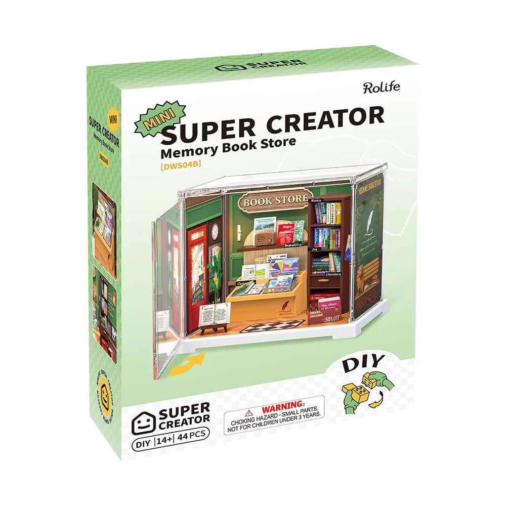 Memory Book Store - DIY Miniature House 4323