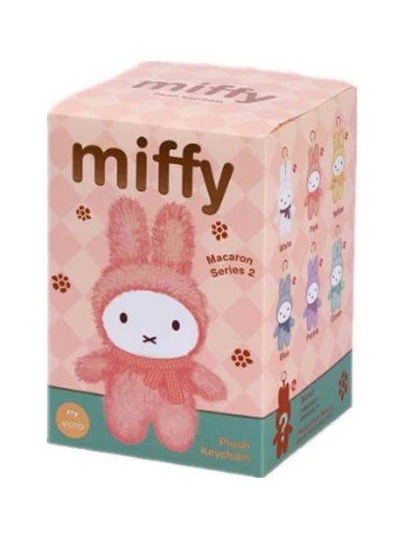 Miffy Macaron V2 Series Plush Keychain Dolls 4747