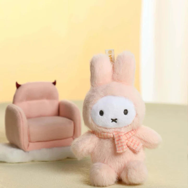 Miffy Macaron Series 1 Plush Keychain Dolls 4426
