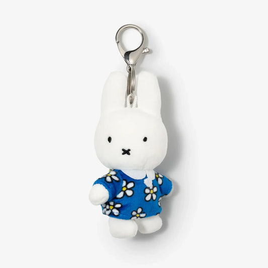 Miffy Smoko Blue Daisy Bag Charm 3843