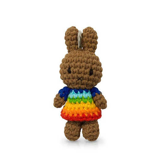 Miffy Just Dutch Melanie Handmade Keychain - Rainbow 7904