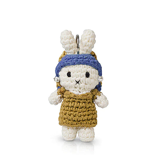 Miffy Just Dutch Handmade Keychain - Girl With a Pearl Earring 7904