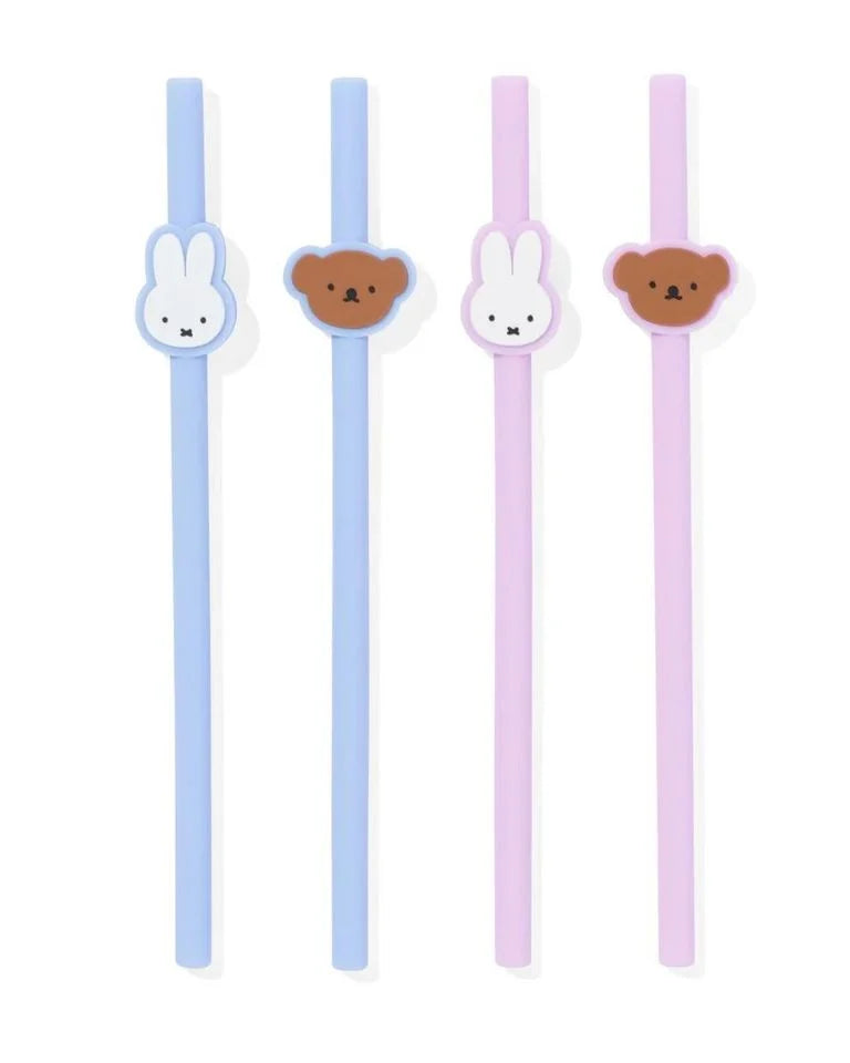 Miffy Silicone Straws 5816