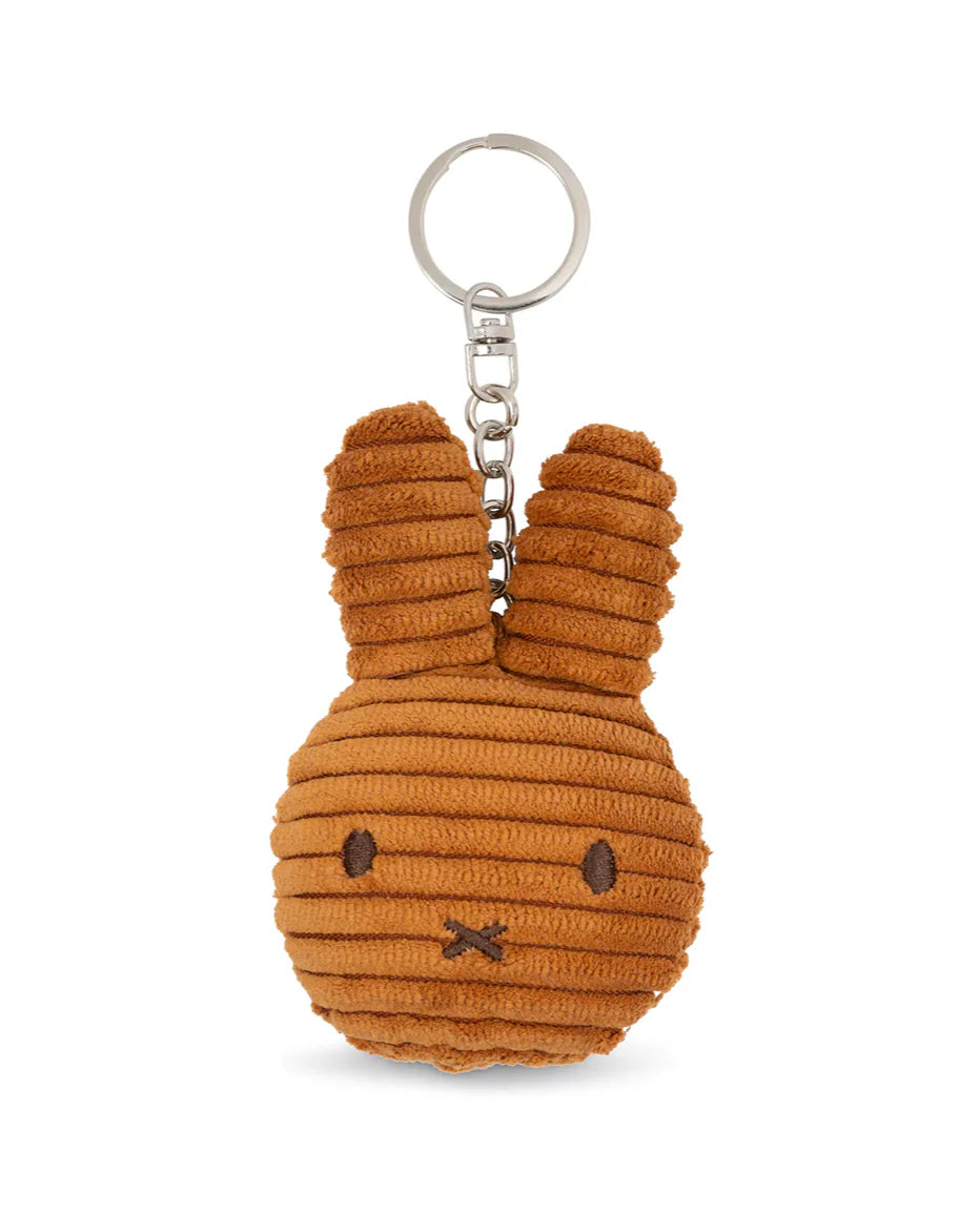 Miffy Head Corduroy Flat Plush Pendant