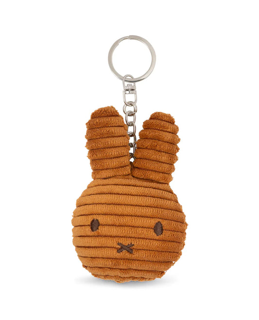 Miffy Head Corduroy Flat Plush Pendant