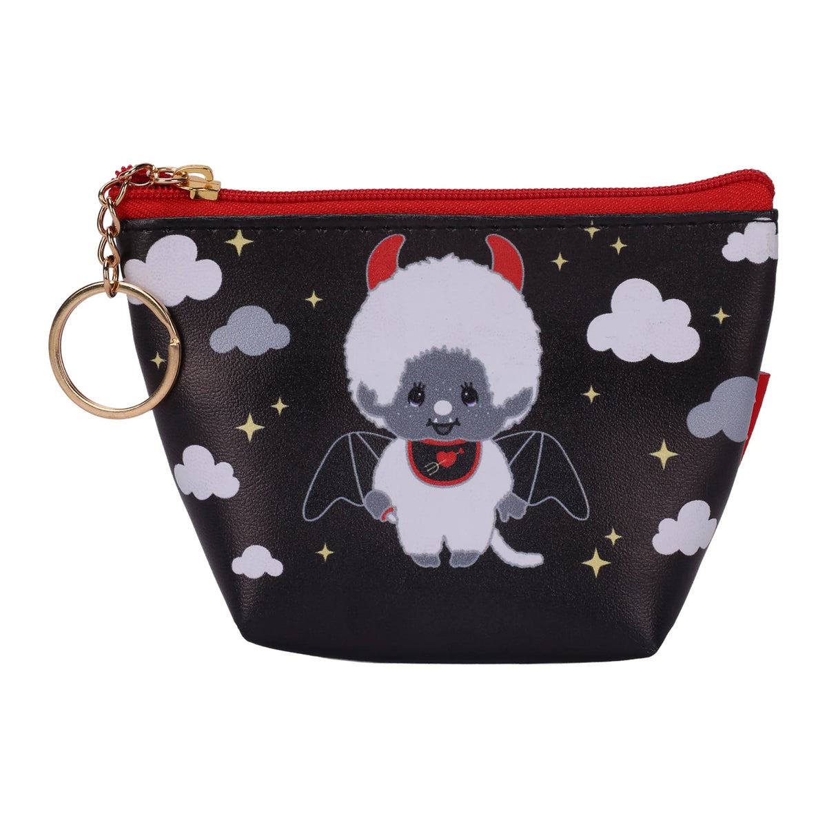 Monchhichi Black Coin Purse 2563