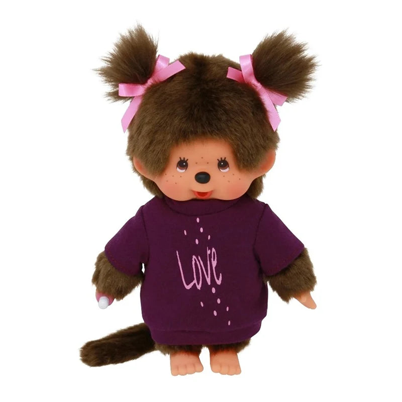 Monchhichi Love Tee Dress Girl Plush 3814