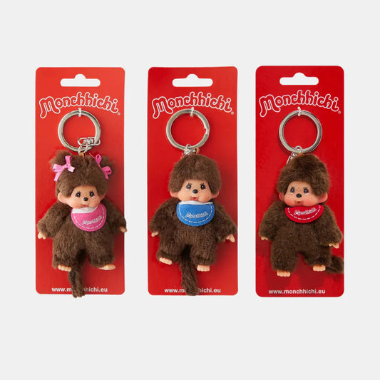 Monchhichi Plush Keychain 3418