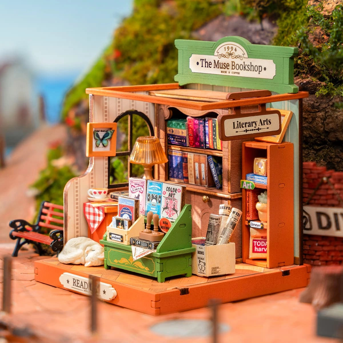 The Muse Bookshop - DIY Miniature House 1278